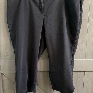 3X Investments Black Cropped Pants